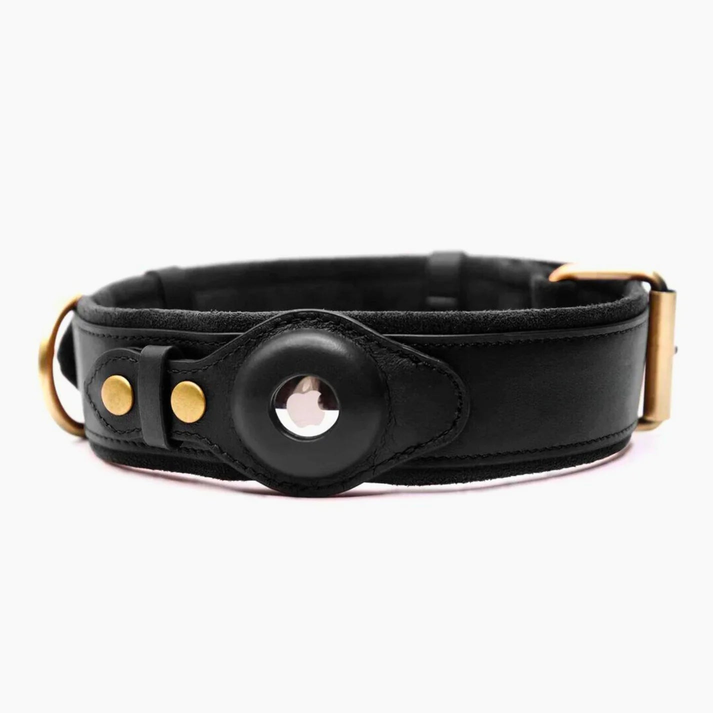 AirTag Dog Collar – Premium Leather & Anti-Loss Protection